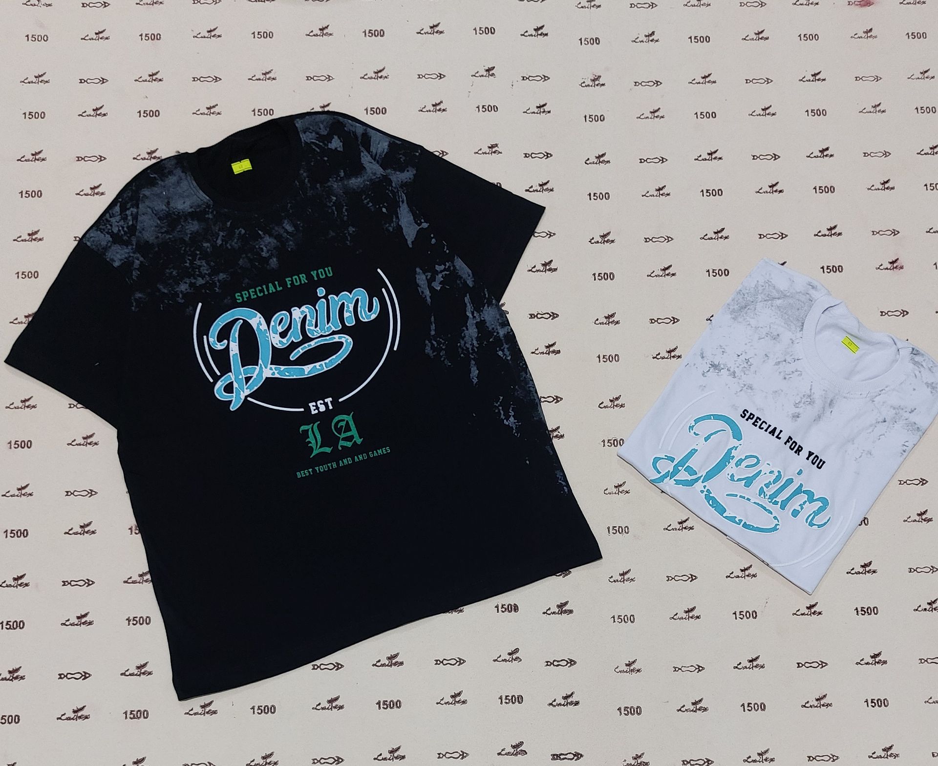 تیشرت قواره باکسی denim سایز 60. 65
